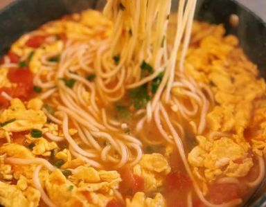 Egg Soup noodles