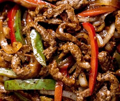 Chinese stir fried beef