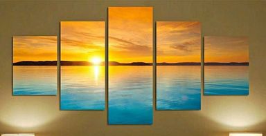 Colourful  Panels  Wall Arts Frames