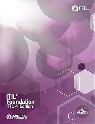 ITIL Foundation 4 edition