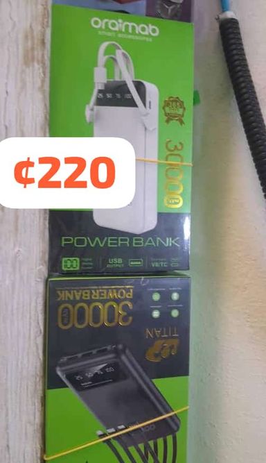 Power bank 30000MAH