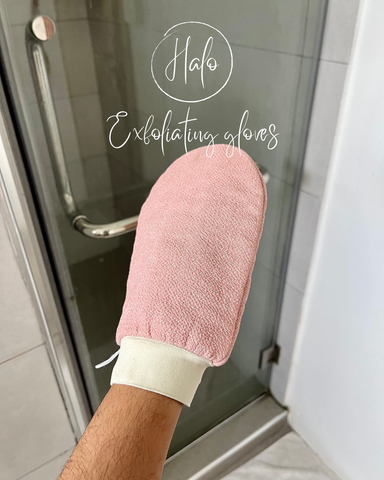 Exfoliating glove