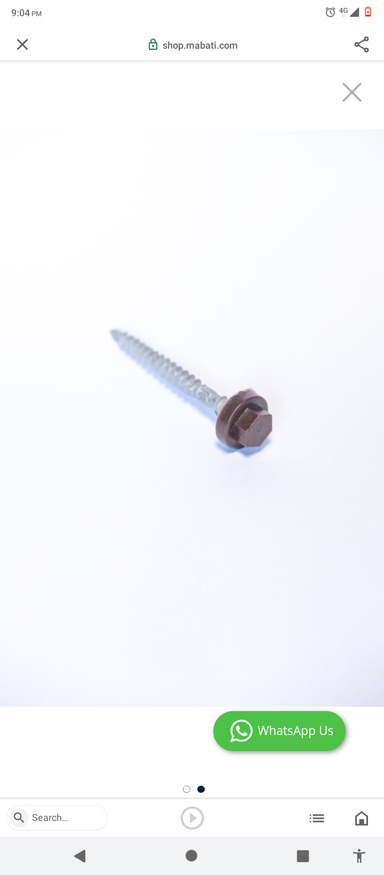 Roofing screws 