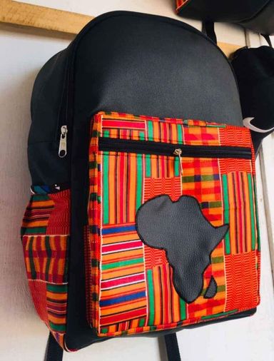 African Print Backpacks