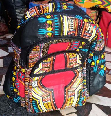 African Print Backpacks