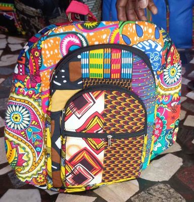 African Print Backpacks