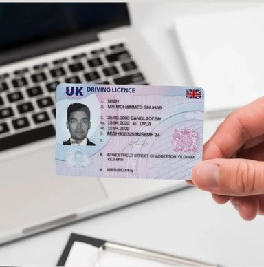 Full UK driver's licence