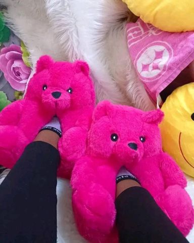 Teddy Bear slippers 