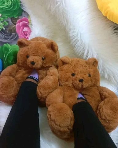 Teddy Bear slippers 