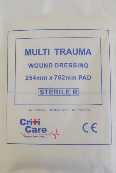 Trauma Pad 254x763mm