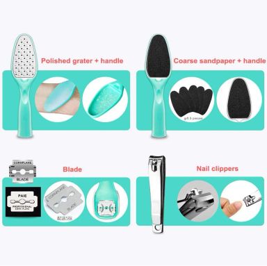 8 in 1 Pedicure Tool Set