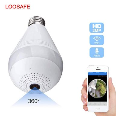 CCTV Light Bulb Camera