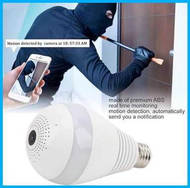 CCTV Light Bulb Camera