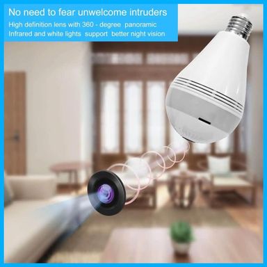 CCTV Light Bulb Camera