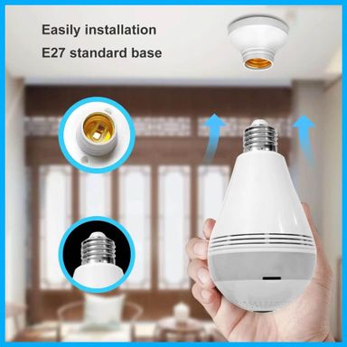 CCTV Light Bulb Camera