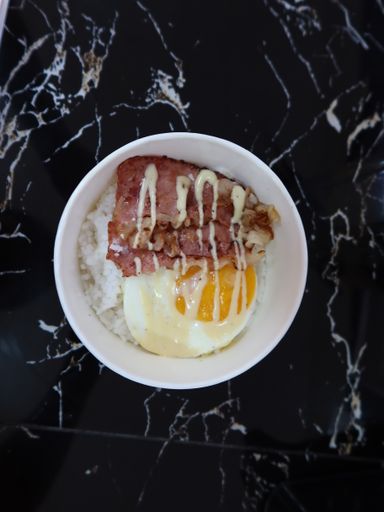 Bacon & Egg Rice Bowl