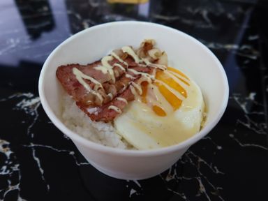 Bacon & Egg Rice Bowl