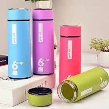 Glass Bottle Vacuum Flask 