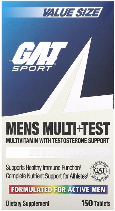 GAT SPORT MEN'S MULTI +TEST 150 TABLETS