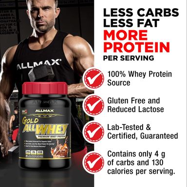 ALLMAX ALLWHEY GOLD 5LBS COOKIES AND CREAM