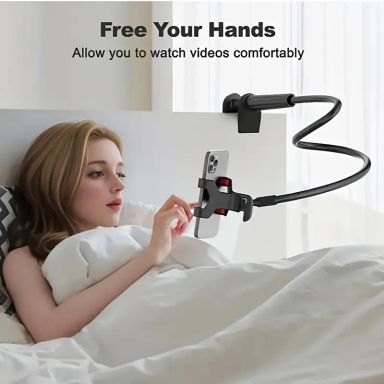 Adjustable Bedside Mobile Phone Clip Holder.