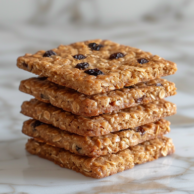 Oatmeal Raisin Cookies: - 25mg/ea