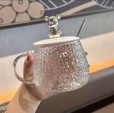 Bear Glass Cup