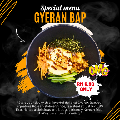 Gyeran Bap / Nasi Telur Ala Korea