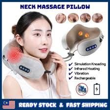 Rechargeable U-Shaped Massage Pillow