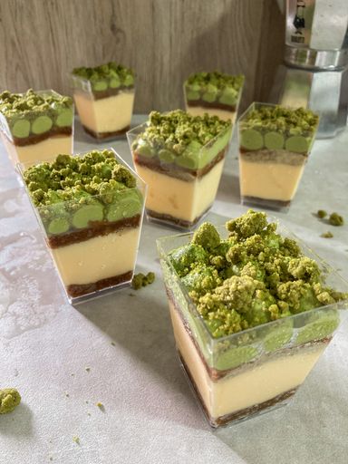 Matcha Tiramisu Cups [min 15]