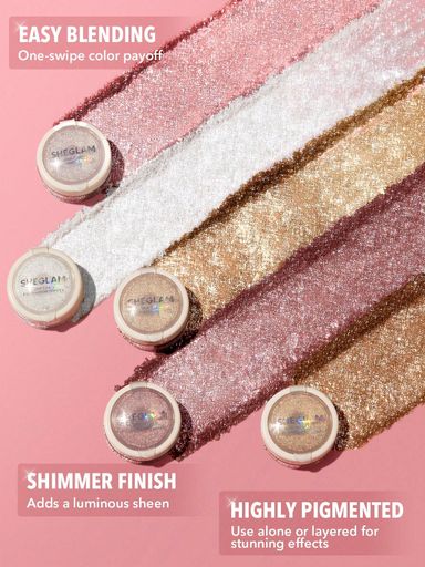 SHEGLAM Gleam Chaser Eyeshadow Topper - Peach Ring