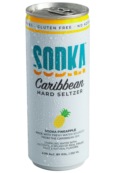 Sodka Hard Seltzer Pineapple