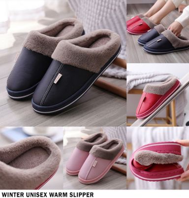 winter unisex slippers