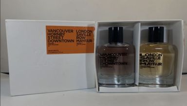 Vancouver Hornby Street Down + London Saville Row Mayfair 80 ML - CITIES COLLECTION