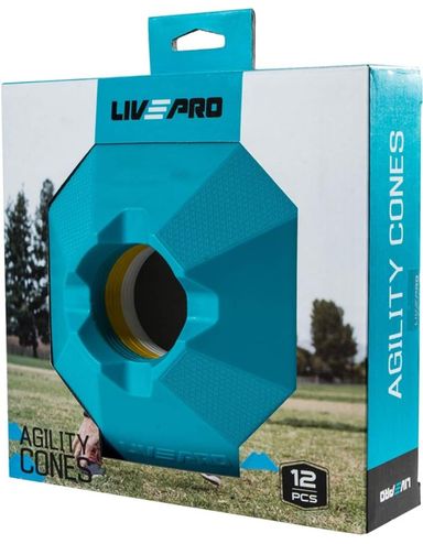 Livepro Agility Cone Set 12 Pcs