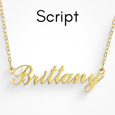 Custom/Personalized Nameplate Necklace