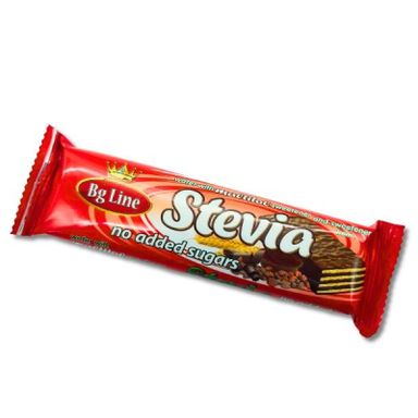 Stevia chocolate wafer no added sugar