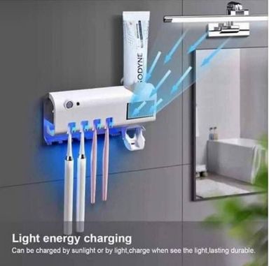 Toothpaste & Brush Dispenser