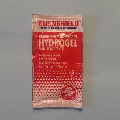 Hydrogel Burnshield Sachet