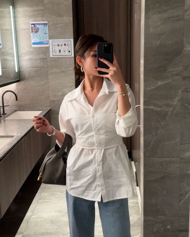 FEMININE OFFICE SHIRT