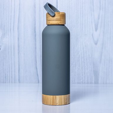 Stainless Steel Bamboo Water Bottle