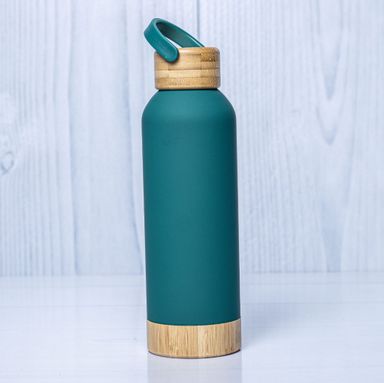 Stainless Steel Bamboo Water Bottle