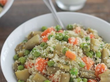 Couscous au petit pois 