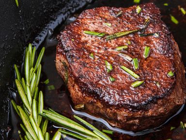 Fillet Mignon on Sizzling plate