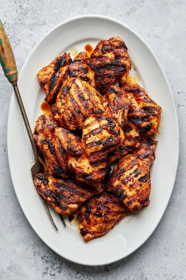 Grilled chicken thigh( Philipino style)