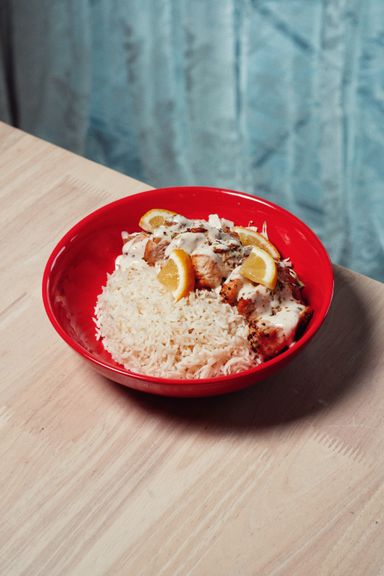 Lemon Garlic Chicken Bowl