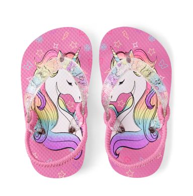 Children’s Place Toddler girl glitter flip flops