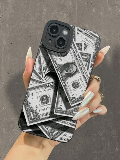 Money Print Silicone Case