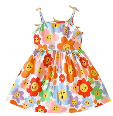 Baby/ Toddler girl printed cami dresses 