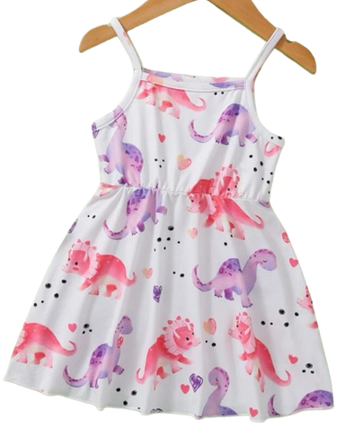 Baby/ Toddler girl printed cami dresses 